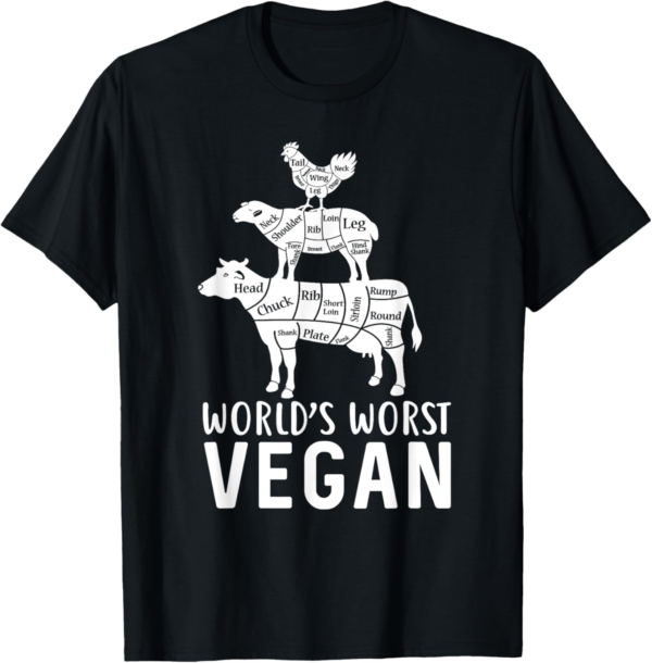 The World's Worst Vegan T-Shirt - Image 2